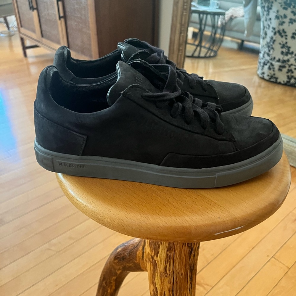 Blackstone mens leather sneakers